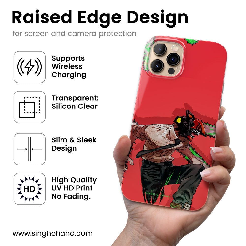 Chainsaw Man 2.0 Anime Silicon Phone Case