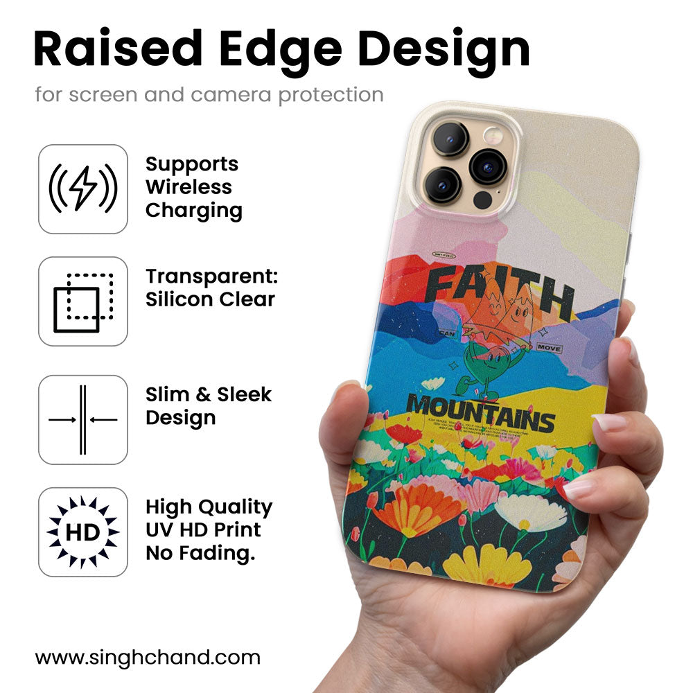 Move Mountains Silicon Phone Case