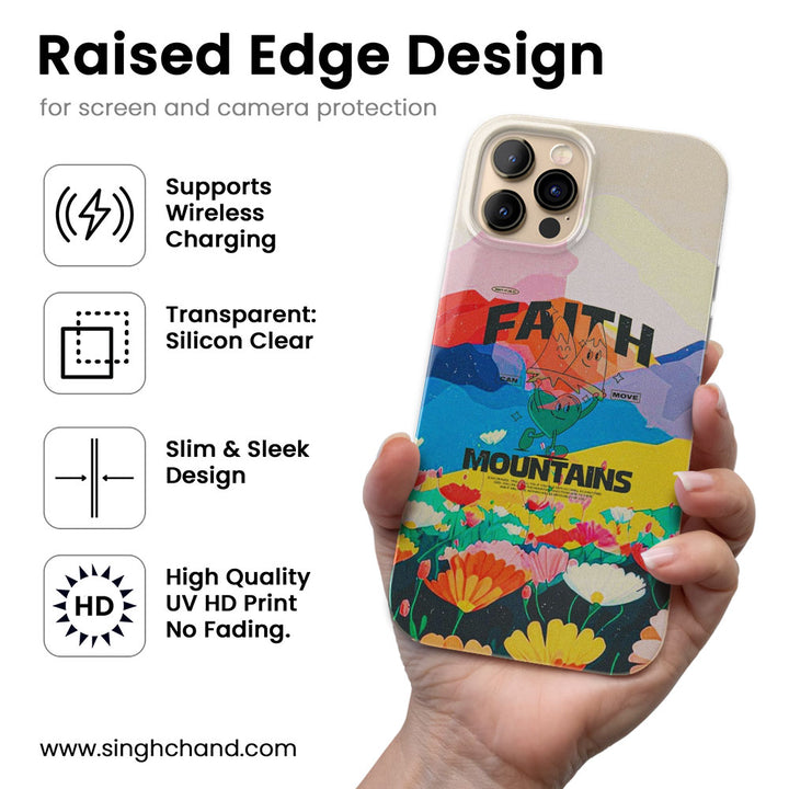 Move Mountains Silicon Phone Case