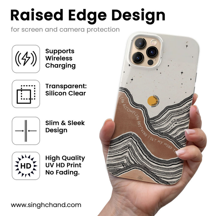 Mind Over Matter Silicon Phone Case