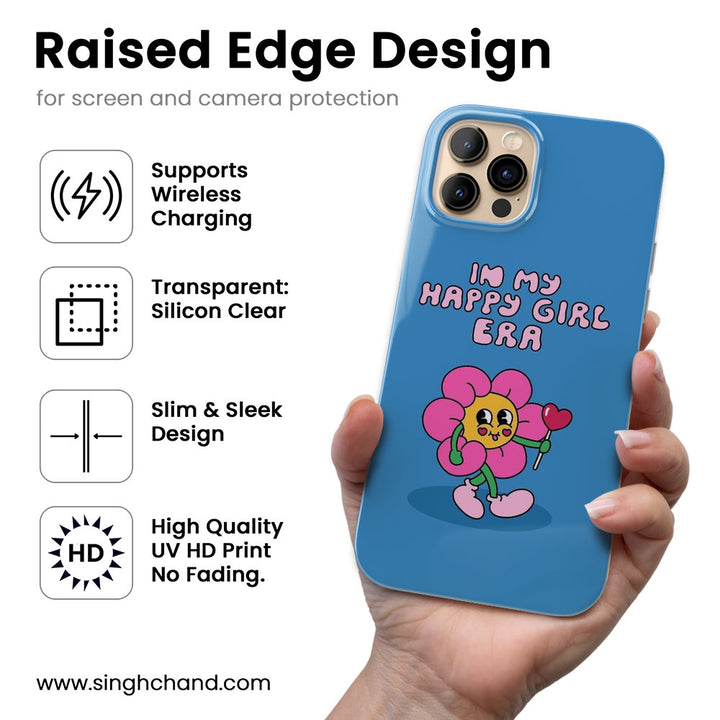 Happy Girl Era Silicon Phone Case