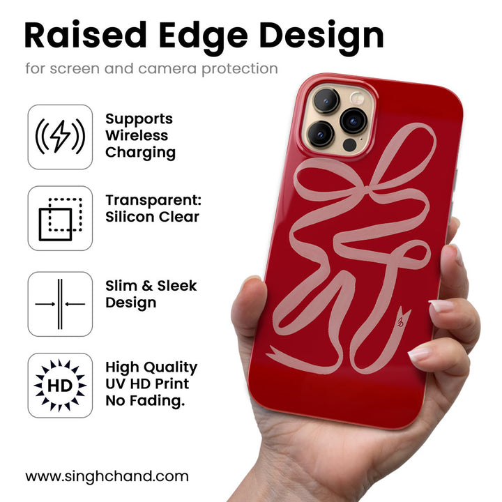 Ribbon Theory Silicon Phone Case