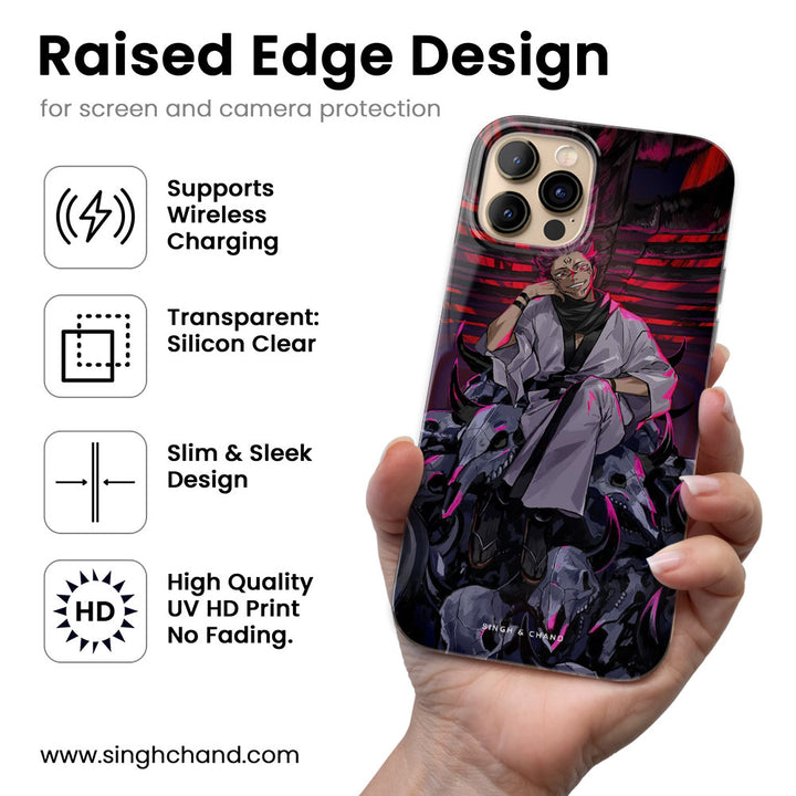 Sukuna 2.0 Jujutsu Kaisen Anime Silicon Phone Case