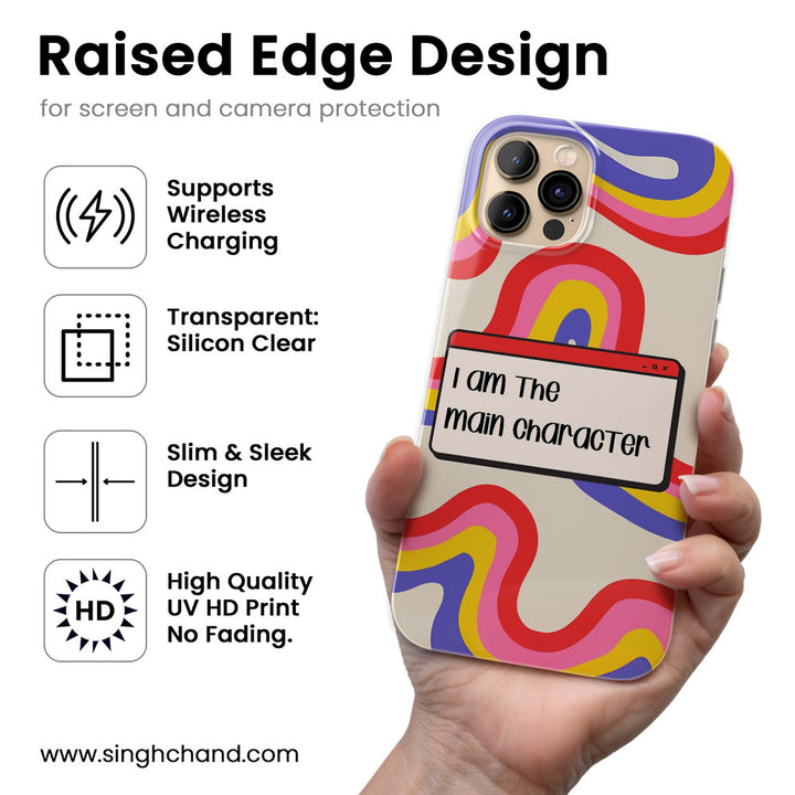 Main Character Mode Silicon Phone Case
