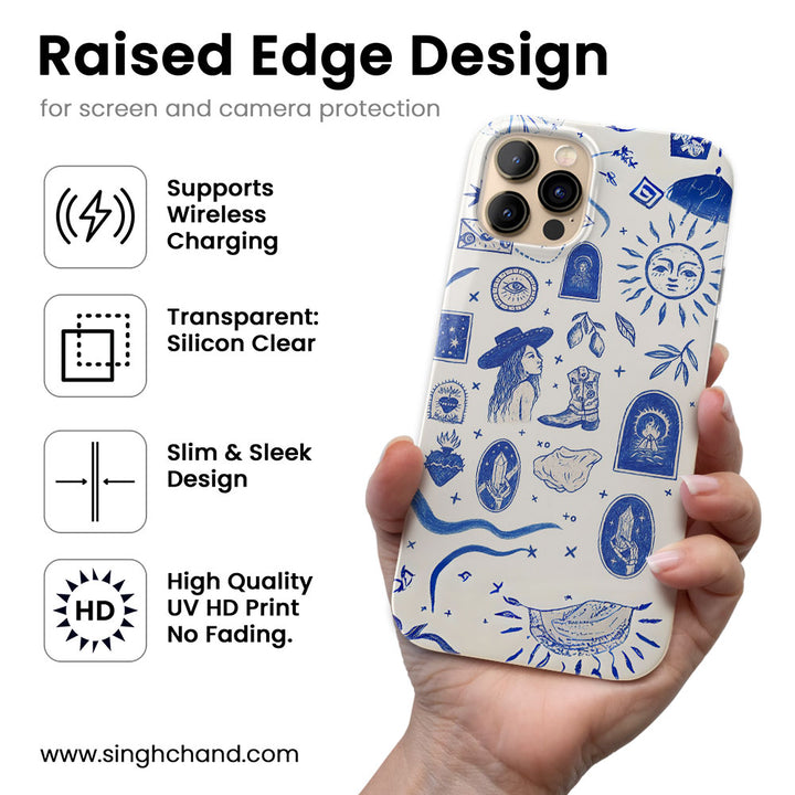 Mystic Rodeo Silicon Phone Case