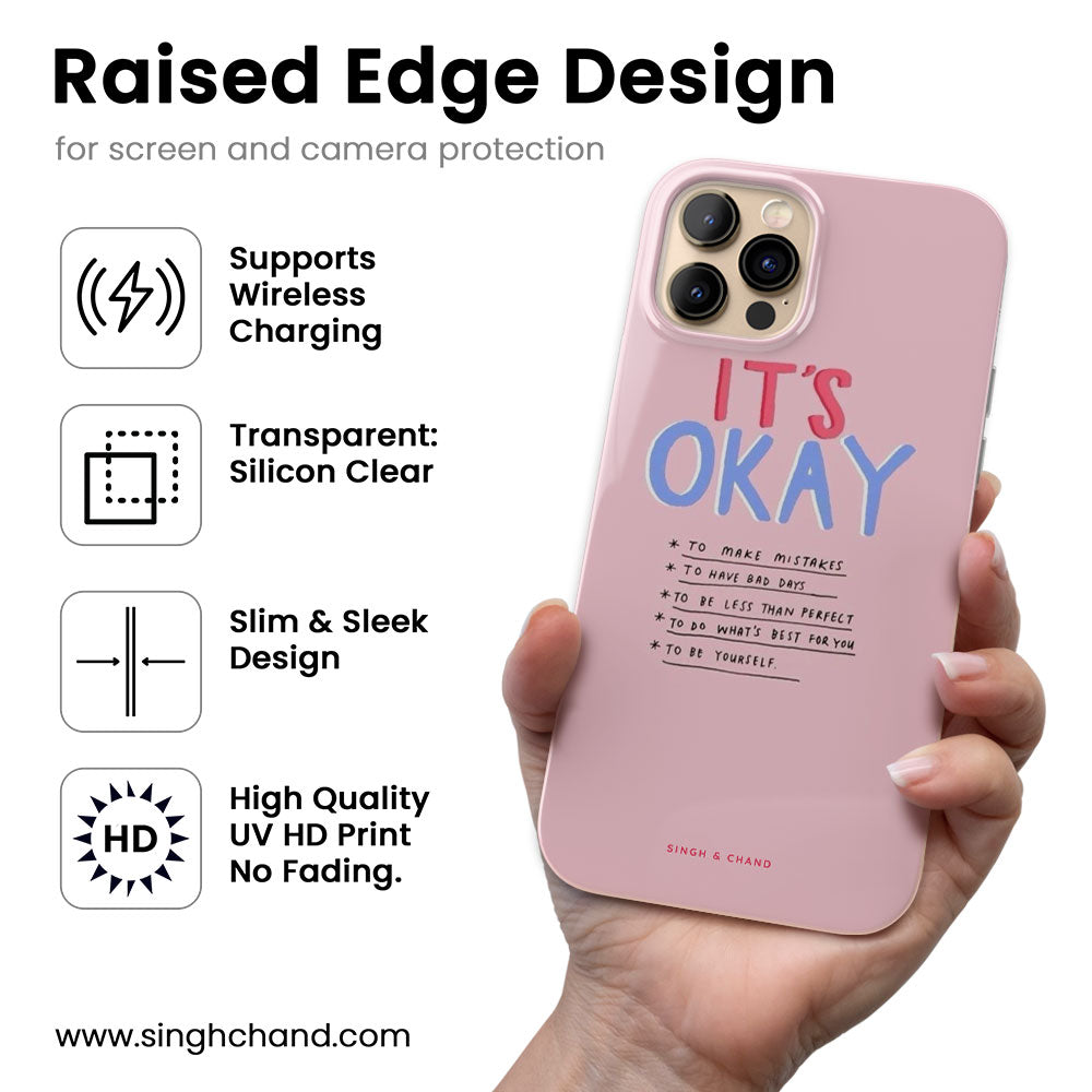 Self-Care Reminder Silicon Phone Case