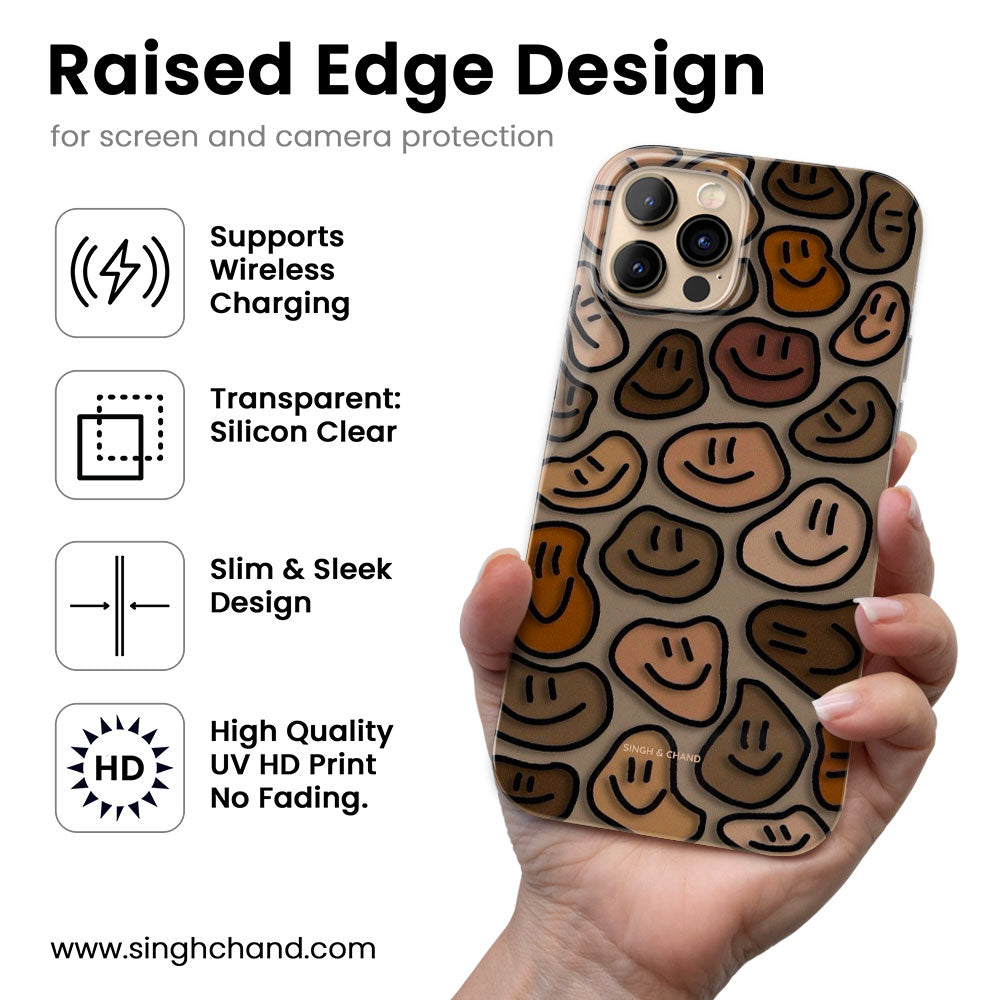 Smiley Rock pinterest inspired Silicon Phone Case