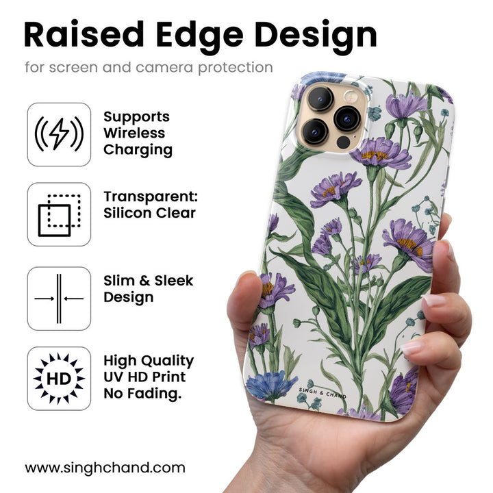 Wisteria Wonder Silicon Phone Case