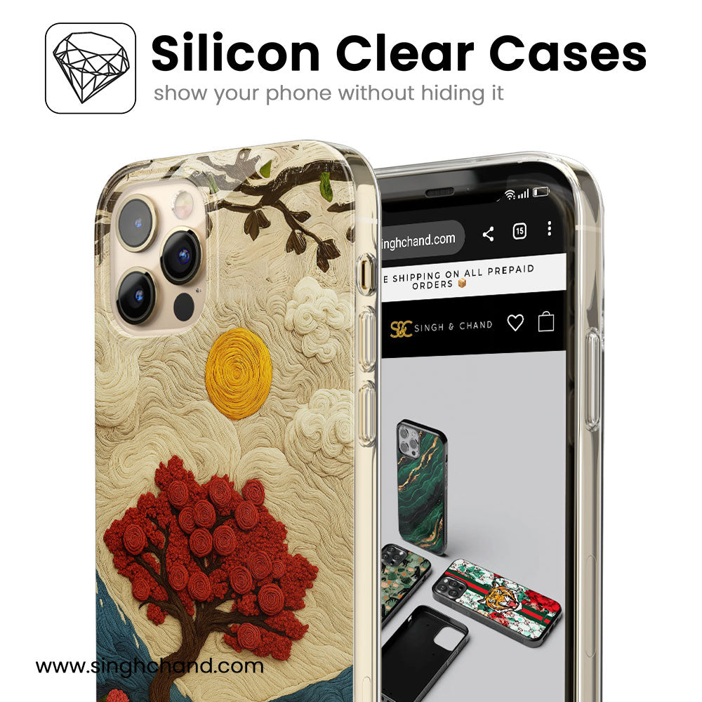 Threadscape Bloom Silicon Phone Case