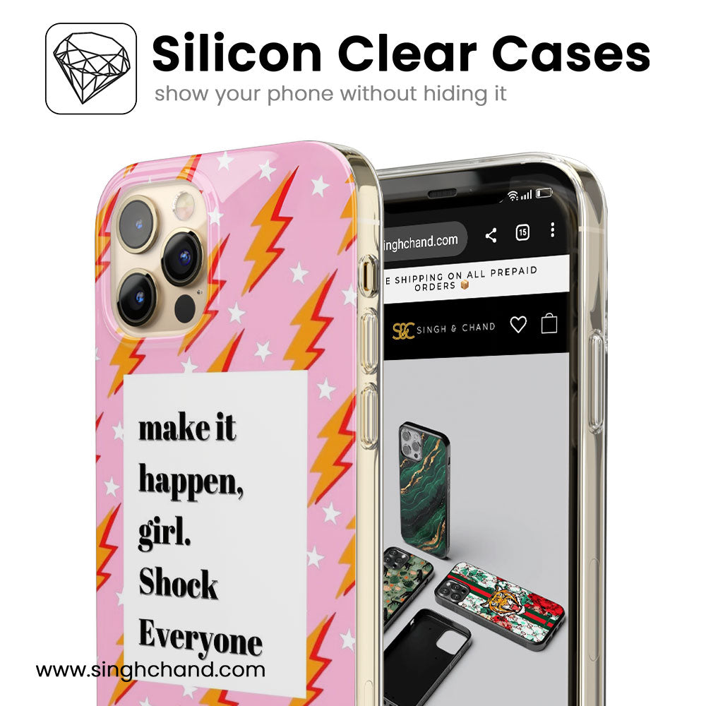 Shock ‘Em All Silicon Phone Case