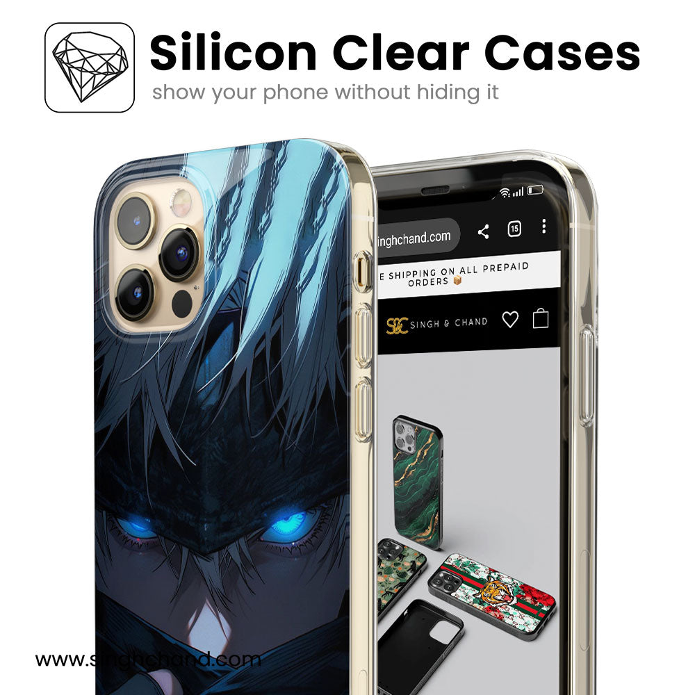 Gojo Satoru 2.0 Jujutsu Kaisen JJK Anime Silicon Phone Case