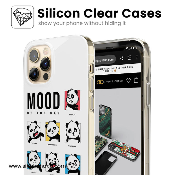 Panda Moodswings Silicon Phone Case