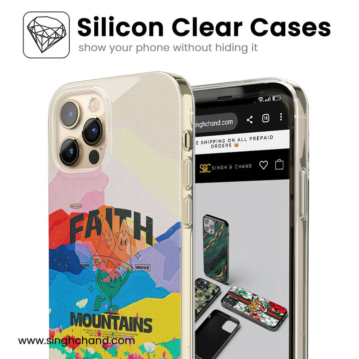 Move Mountains Silicon Phone Case