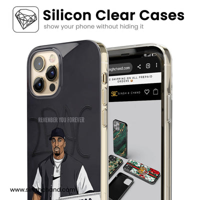 Sneaker 3.0 Limited Edition REMEMBER YOU FOREVER 2PAC Silicone Phone Case