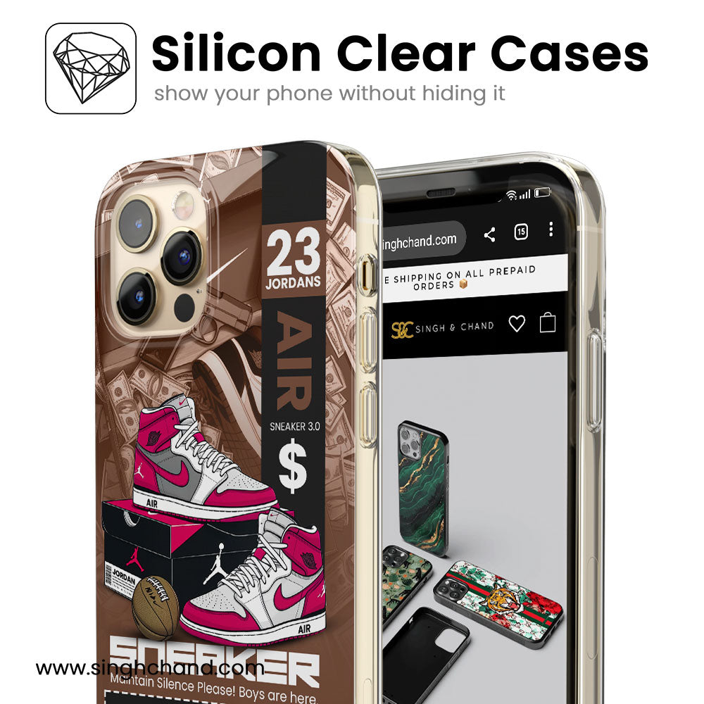 Sneaker 3.0 Limited Edition Green Gleam Silicon Phone Case