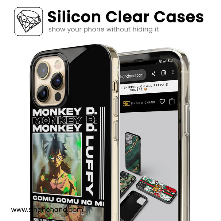 Luffy Impel Down Poison One Piece Anime Silicon Phone Case
