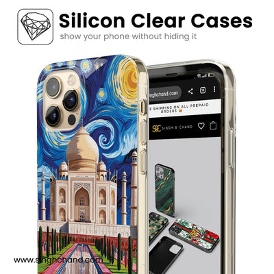 Agra Taj Mahal Historical City Style Silicon Phone Case