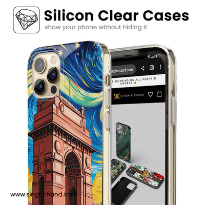 Delhi India Gate Iconic City Style Silicon Phone Case