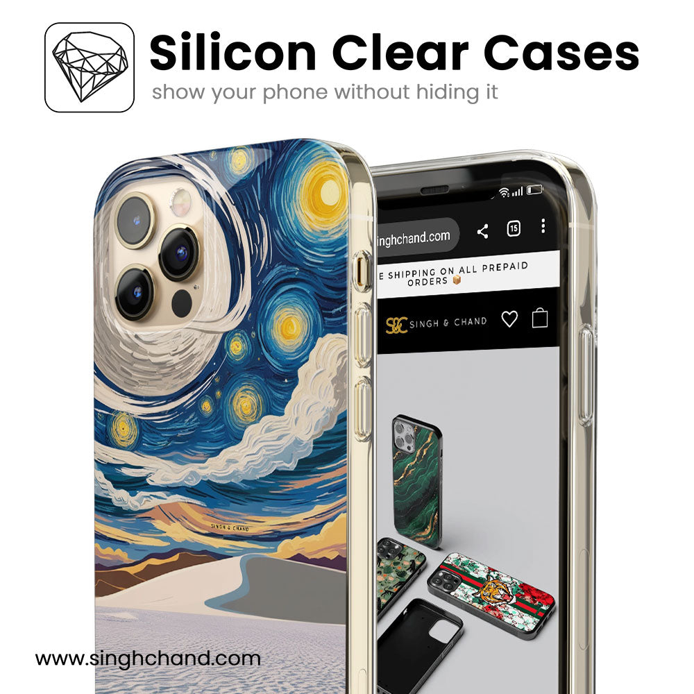 Kutch White Desert City Style Silicon Phone Case