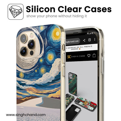 Kutch White Desert City Style Silicon Phone Case