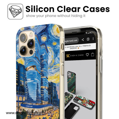 Gurugram City Hub Modern Vibe City Style Silicon Phone Case