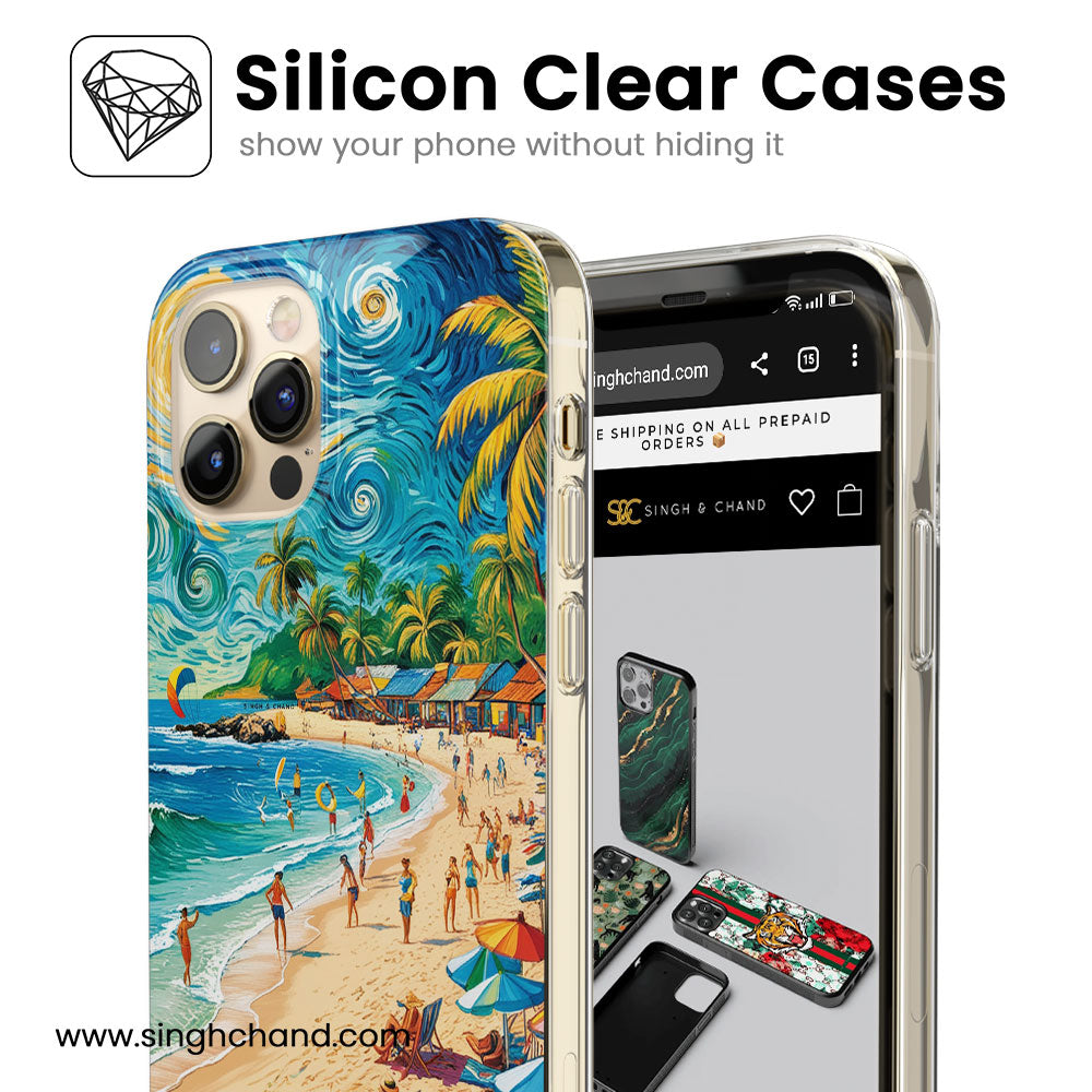 Goa Coastal Paradise City Style Silicon Phone Case