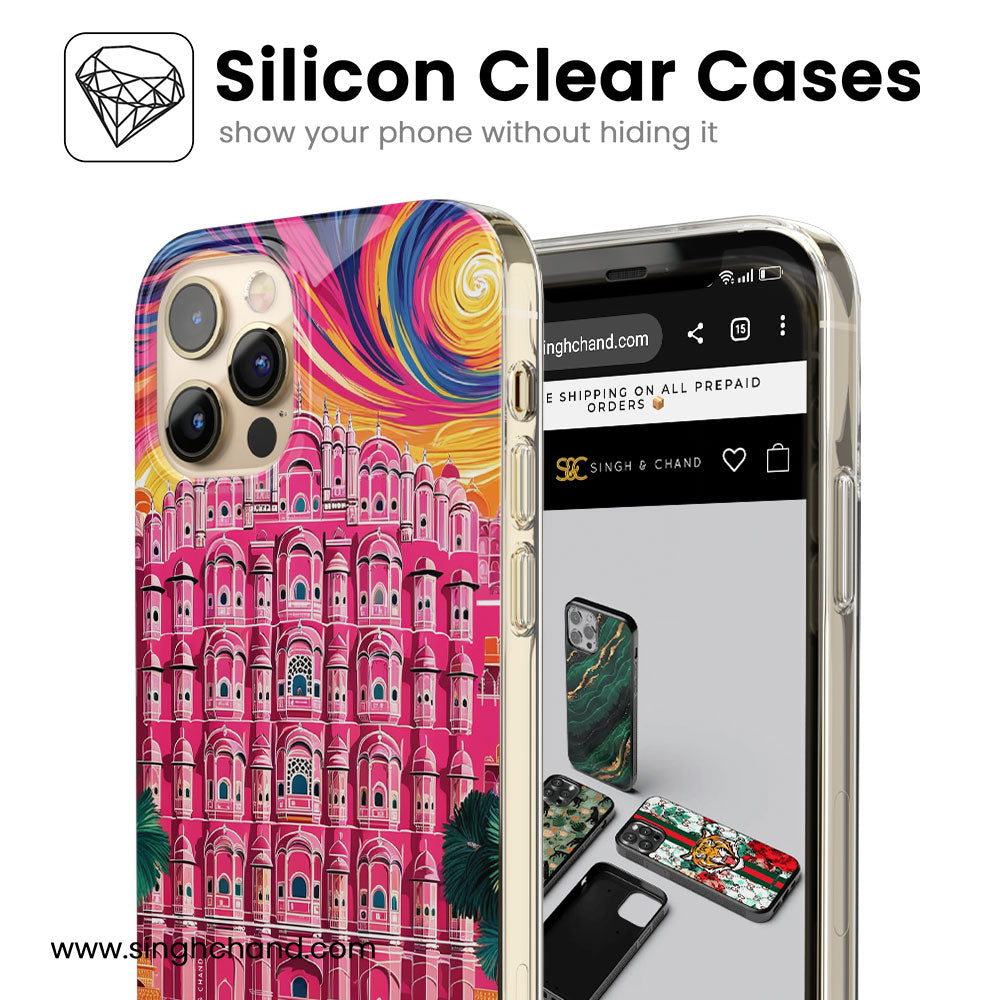 Jaipur Pink City Style Silicon Phone Case