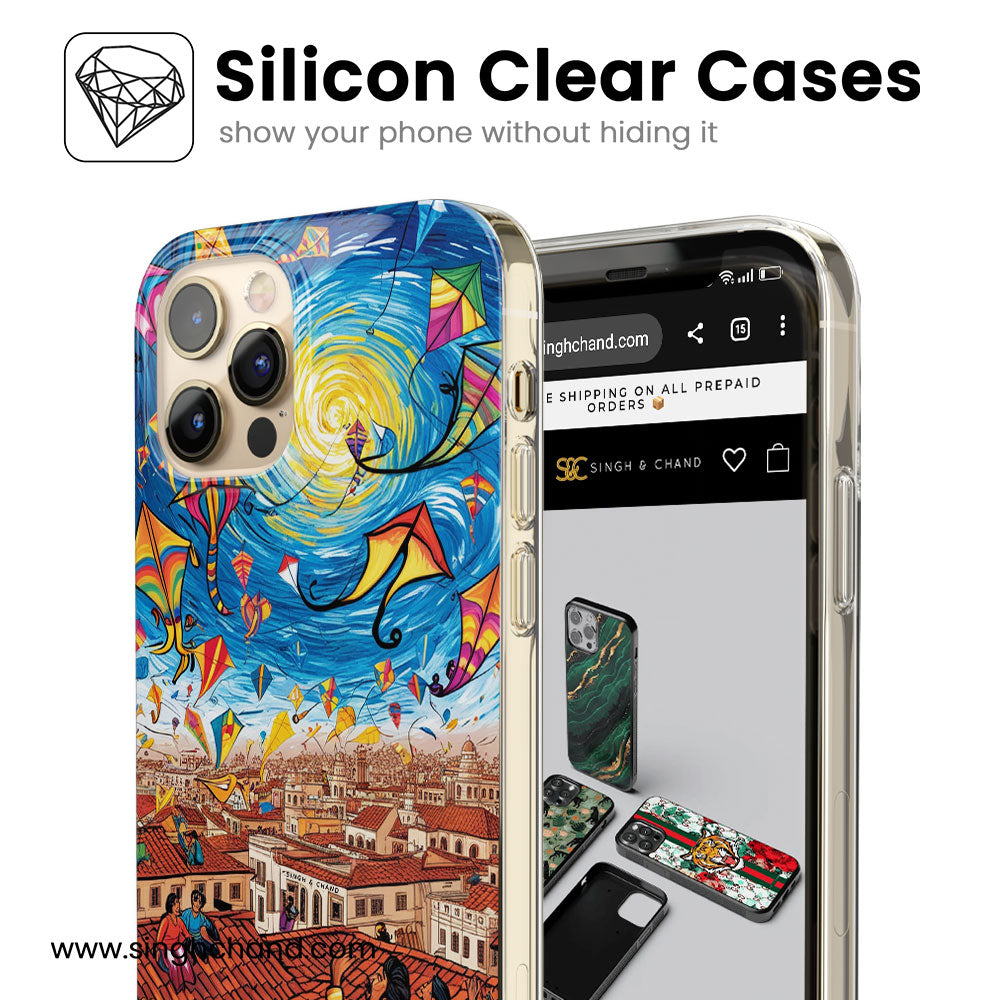 Ahmedabad Kite Festival City Style Silicon Phone Case