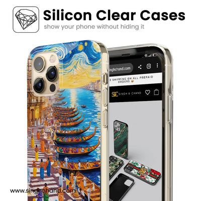 Varanasi Spiritual City Style Silicon Phone Case