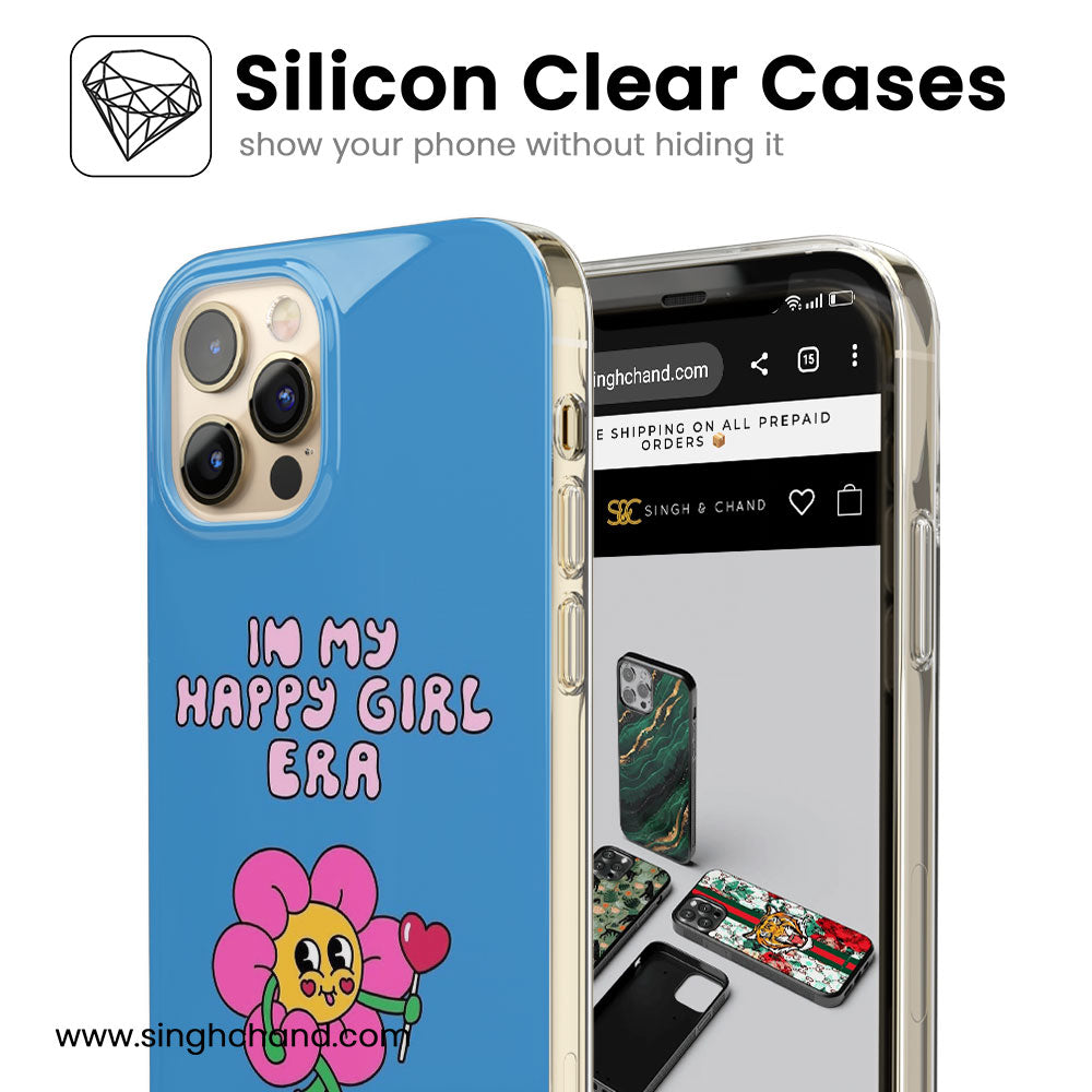 Happy Girl Era Silicon Phone Case