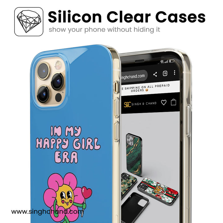 Happy Girl Era Silicon Phone Case