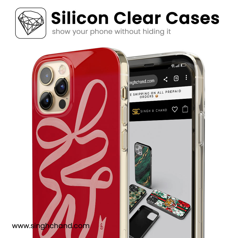 Ribbon Theory Silicon Phone Case