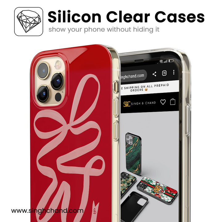 Ribbon Theory Silicon Phone Case