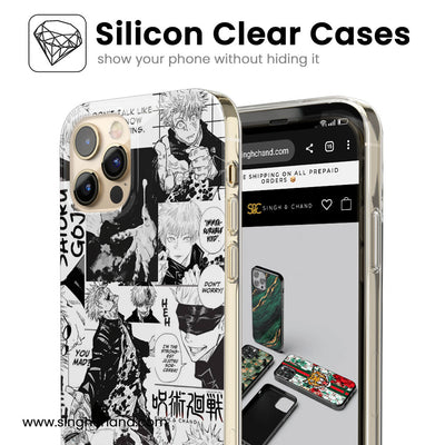 Gojo Satoru 4.0 Jujutsu Kaisen JJK Anime Silicon Phone Case