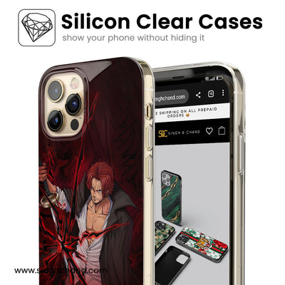 Shanks 3.0 One Piece Anime Silicon Phone Case