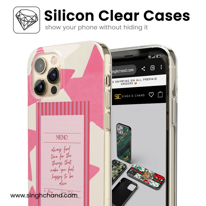 Memo to Self Silicon Phone Case