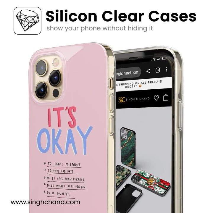 Self-Care Reminder Silicon Phone Case