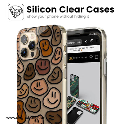 Smiley Rock pinterest inspired Silicon Phone Case