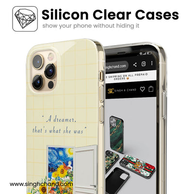 Blooming dream VAN GOGH Silicon Phone Case