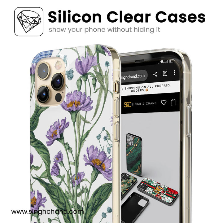 Wisteria Wonder Silicon Phone Case