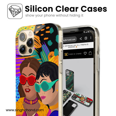 Delulu Vibe Tribe Silicon Phone Case