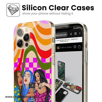 Vibing Vibe Tribe Silicon Phone Case