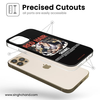 Shanks 2.0 One Piece Anime Silicon Phone Case