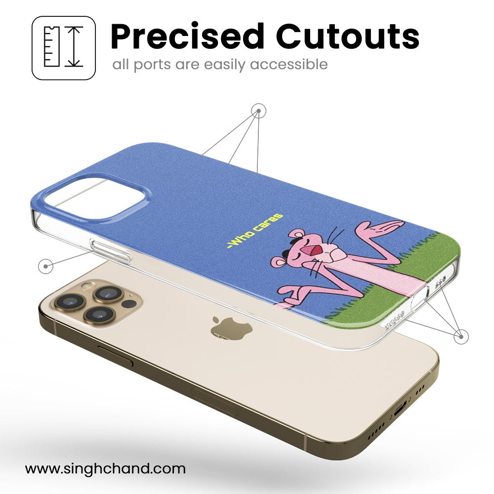 Who Cares Silicon Phone Case