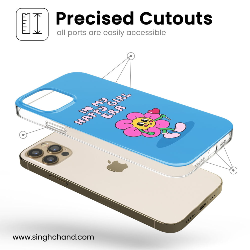 Happy Girl Era Silicon Phone Case
