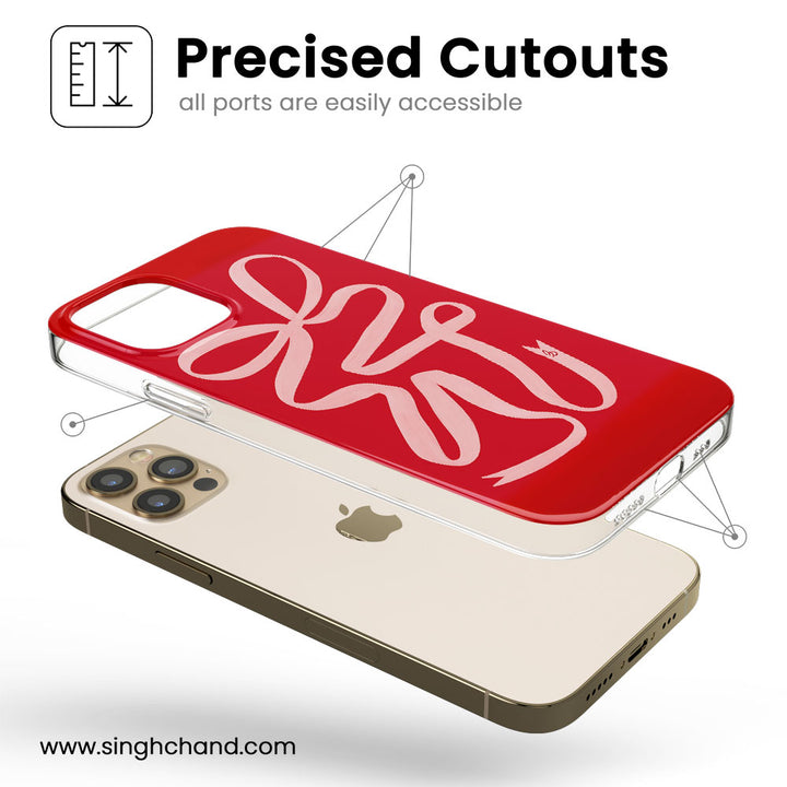 Ribbon Theory Silicon Phone Case
