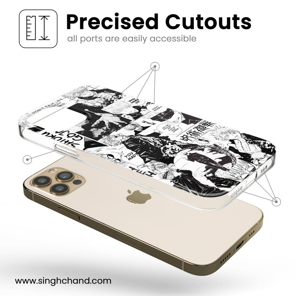 Gojo Satoru 4.0 Jujutsu Kaisen JJK Anime Silicon Phone Case