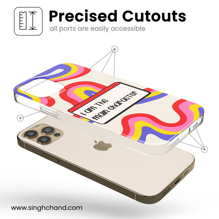 Main Character Mode Silicon Phone Case
