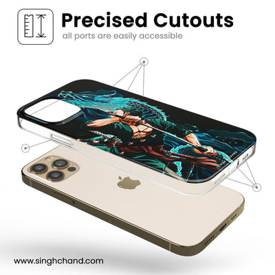 Roronoa Zoro 3.0 One Piece Anime Silicon Phone Case