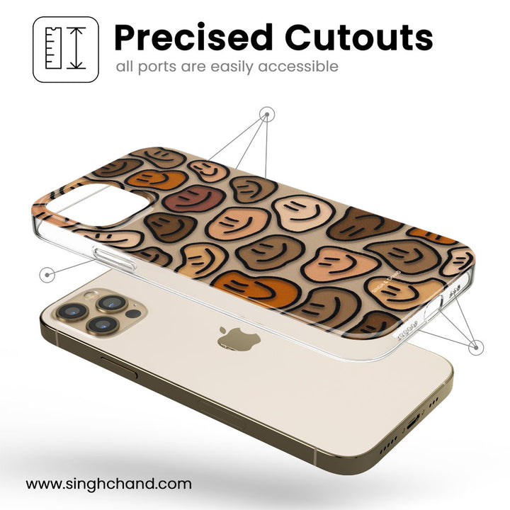 Smiley Rock pinterest inspired Silicon Phone Case